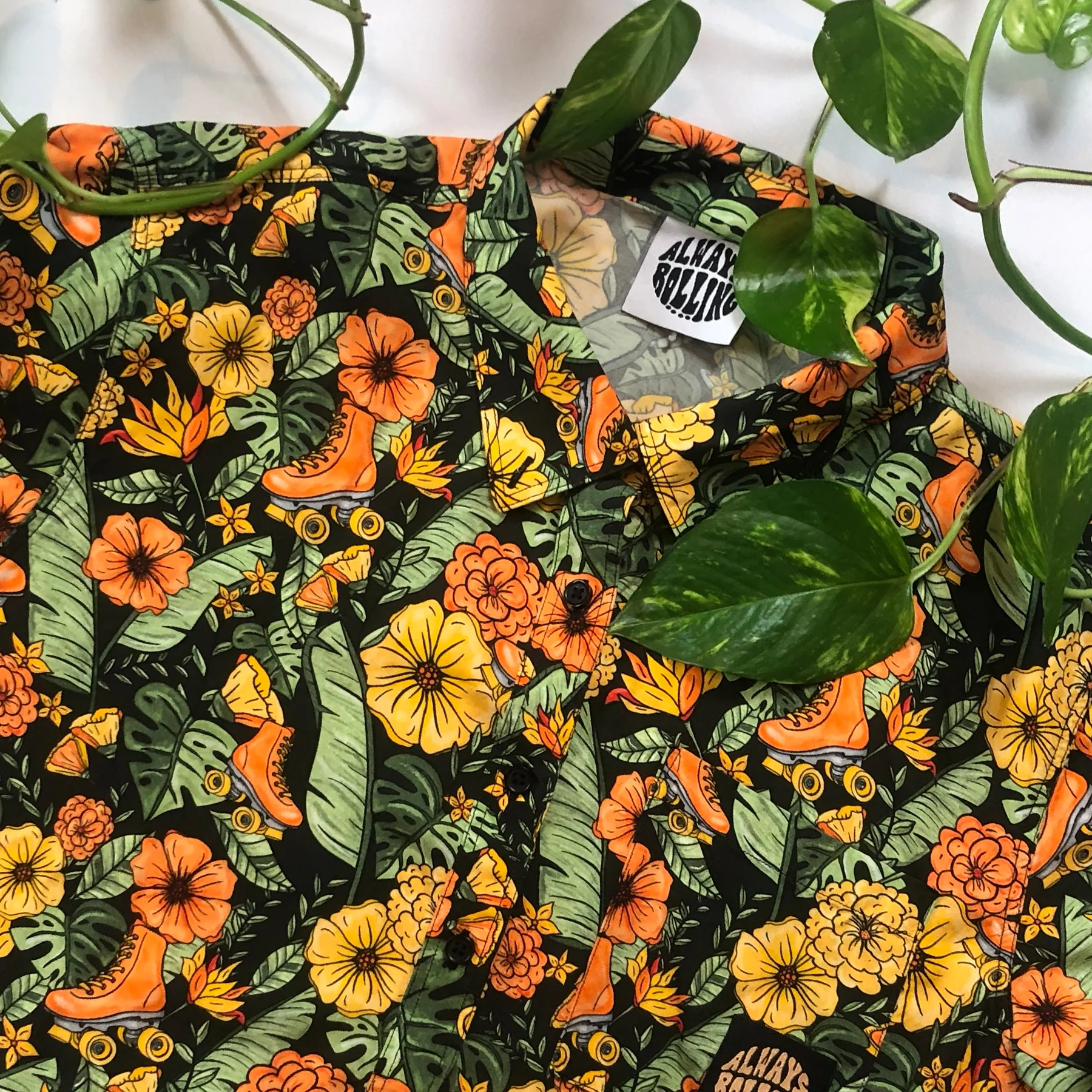 Skate Crop Button Up - AMELIA - Image 2