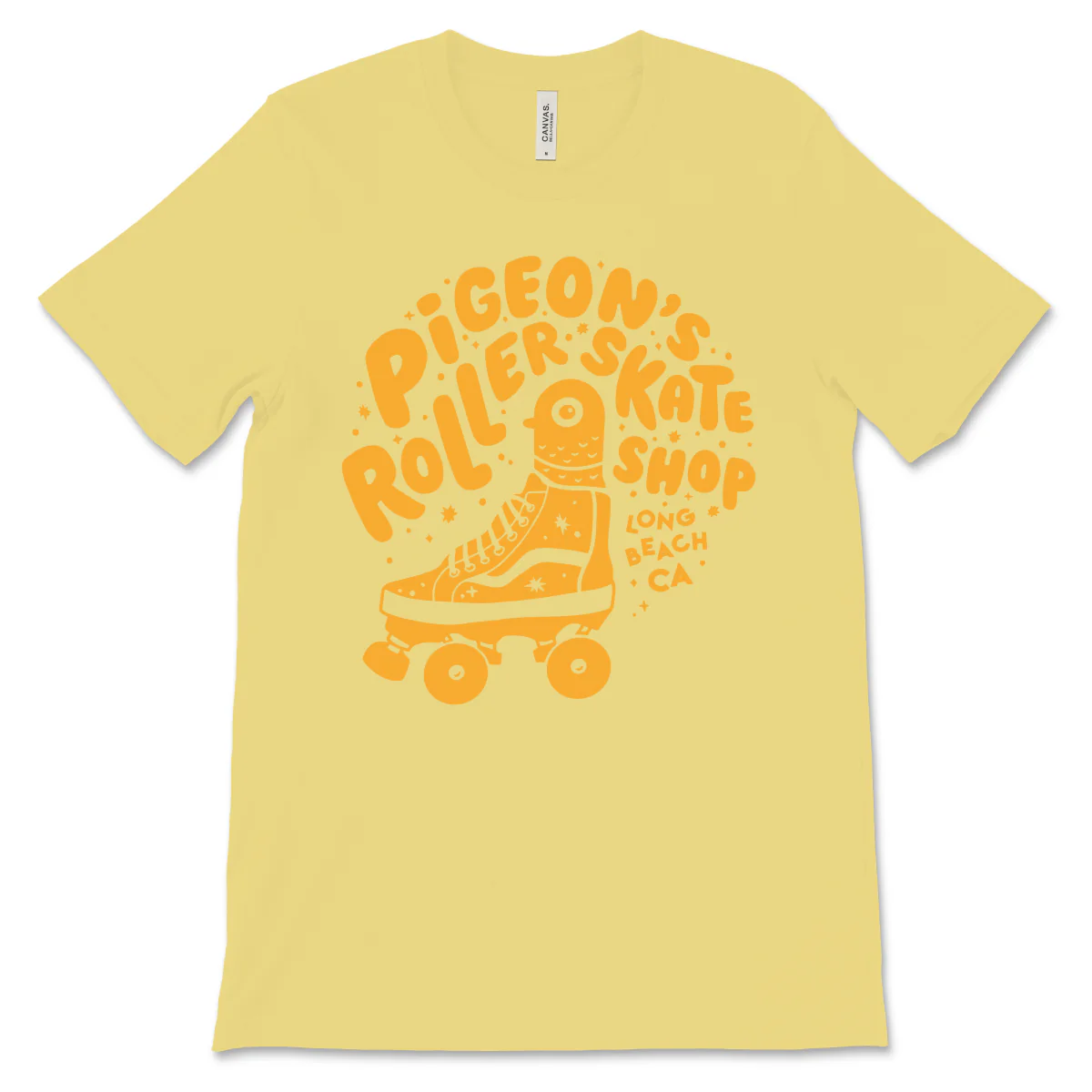 Skate Shop Shirt - YELLOW MONOCHROME