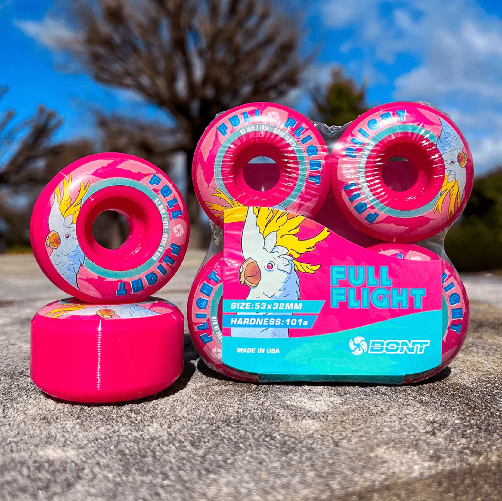 Bont Full Flight Wheels - 101a