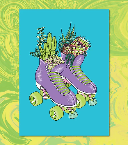 Create and Skate Factory - Print - SKATE SUCCULENT - Image 3