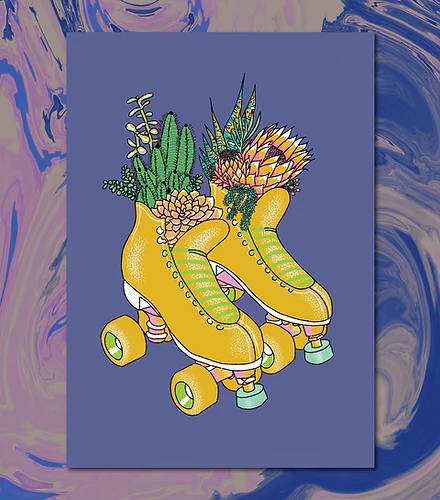 Create and Skate Factory - Print - SKATE SUCCULENT - Image 4