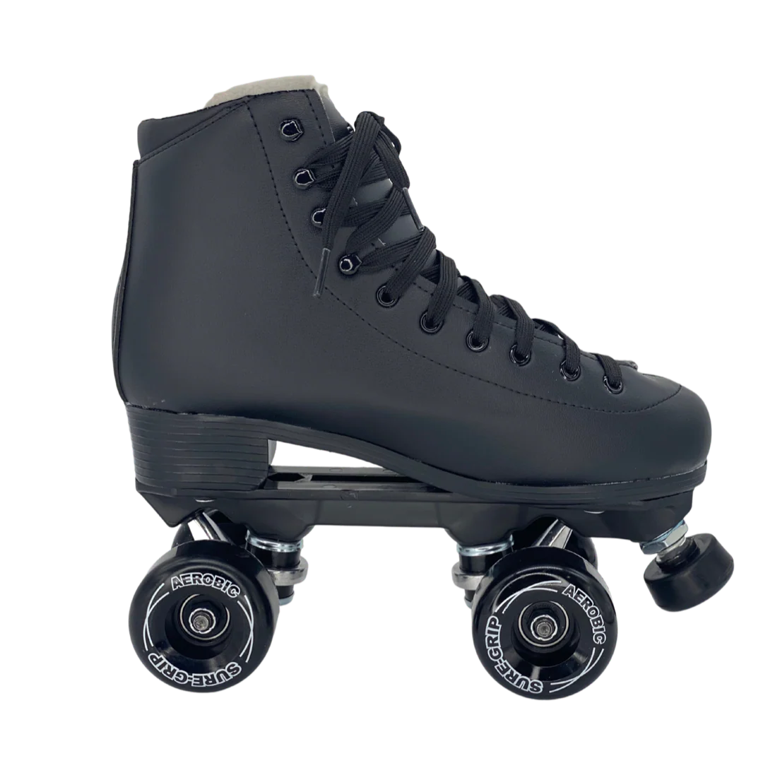 Sure-Grip Fame Outdoor Skates - BLACK
