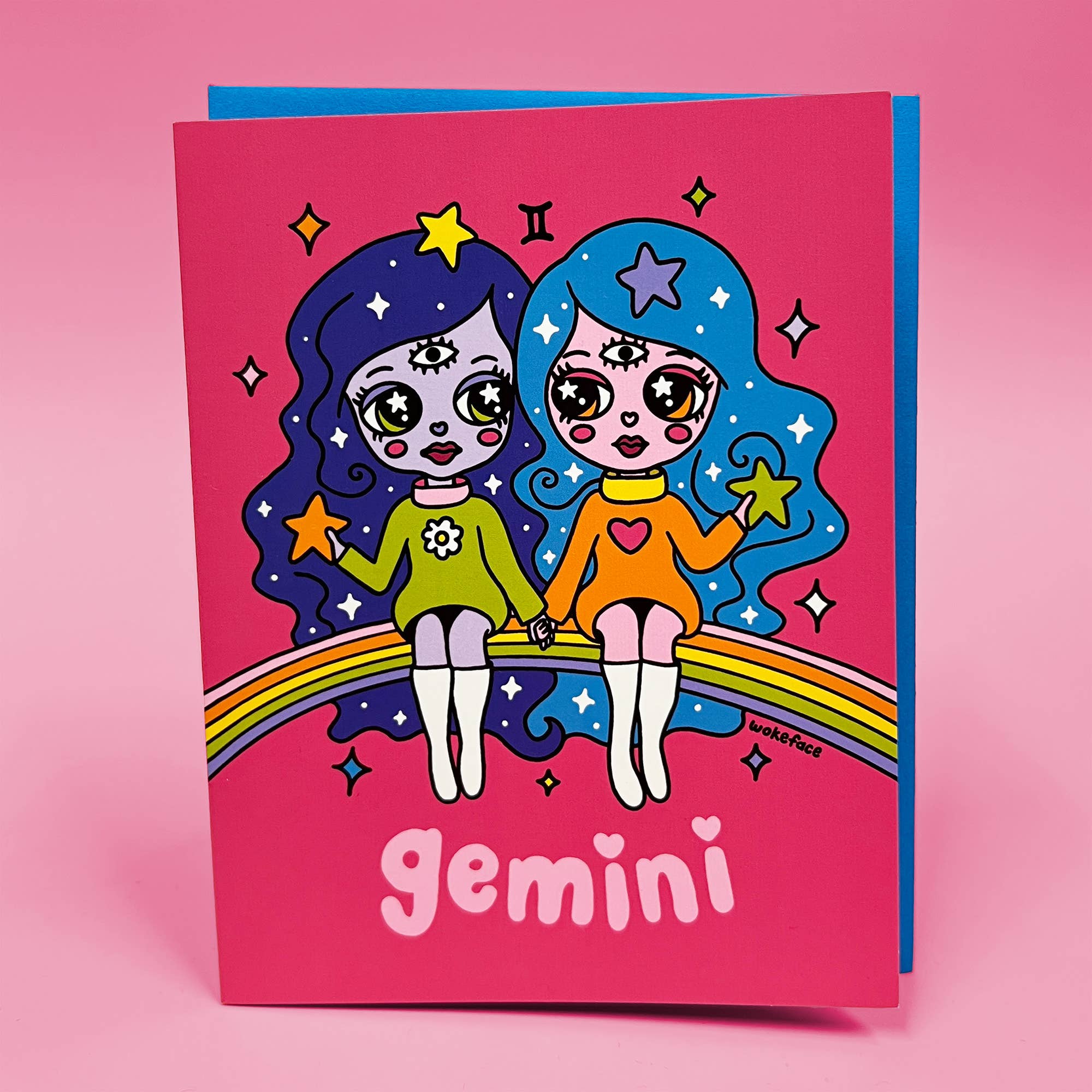 Greeting Card - Zodiac: Gemini