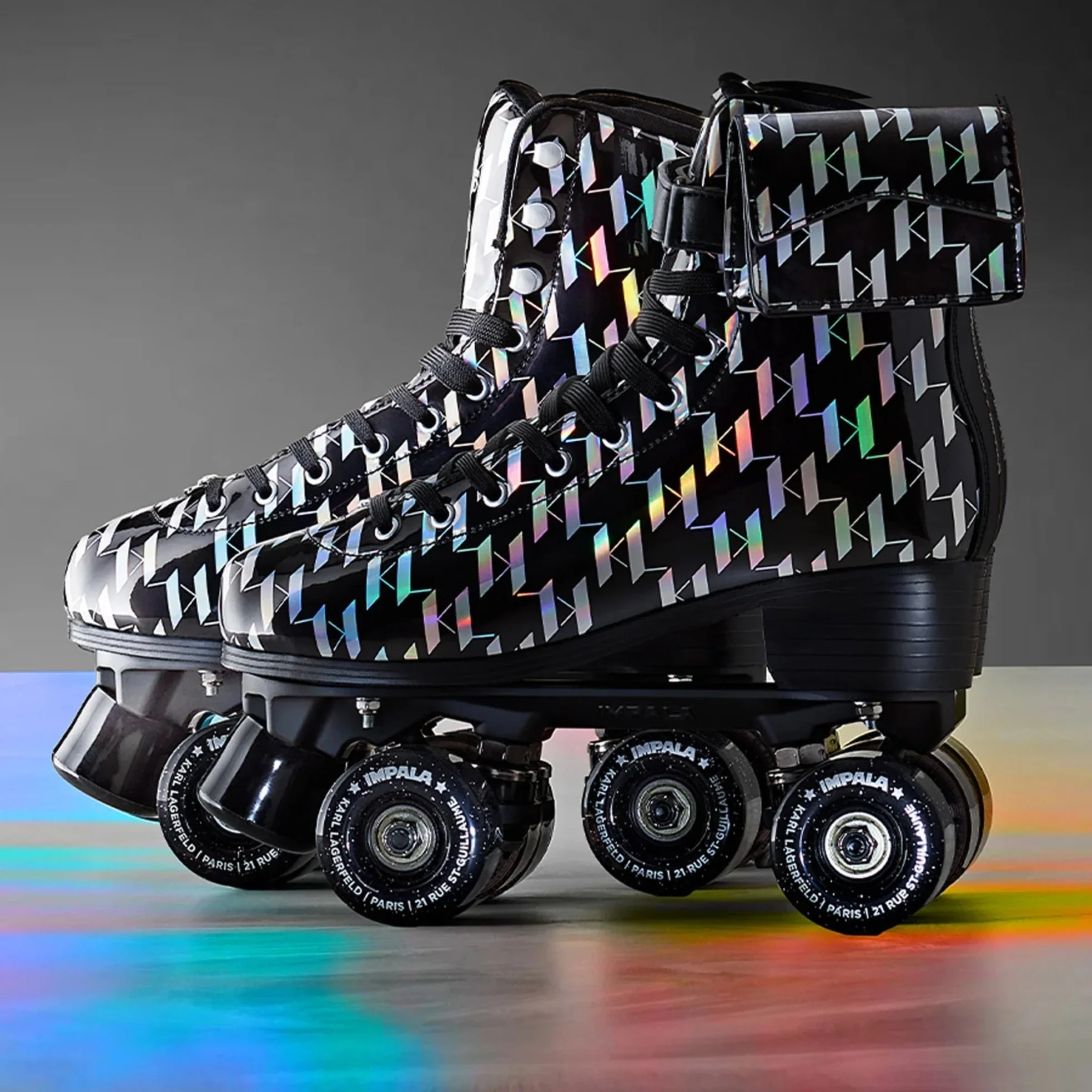 Impala Roller Skates - Black Karl Lagerfeld - Image 3