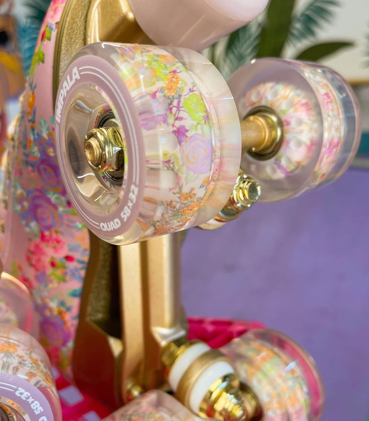 Impala Roller Skates - CYNTHIA ROWLEY FLORAL Size W5 - Image 3