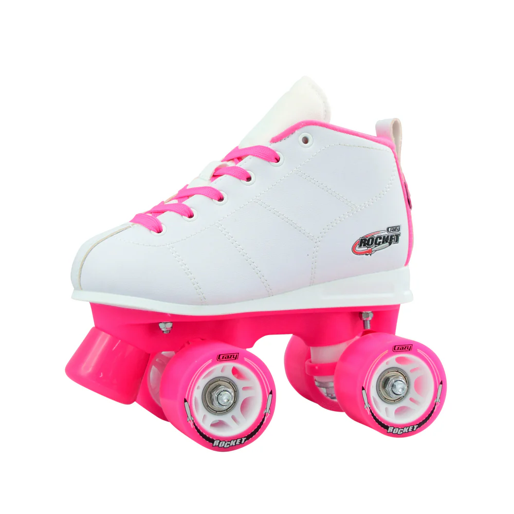 Kid’s Rocket Skate - PINK & WHITE - Image 2