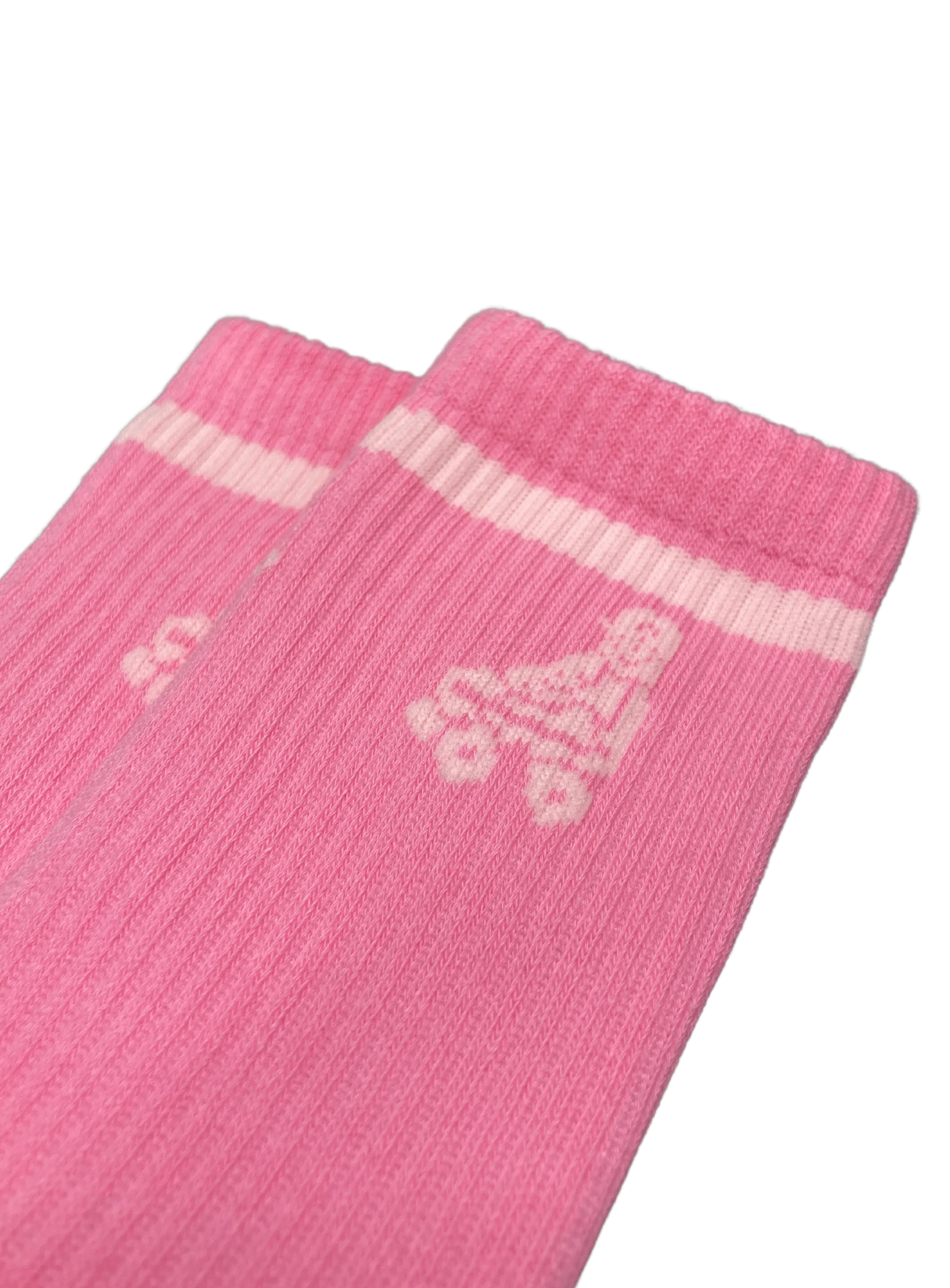 Pigeon's Performance Skate Socks - PINK - Image 2