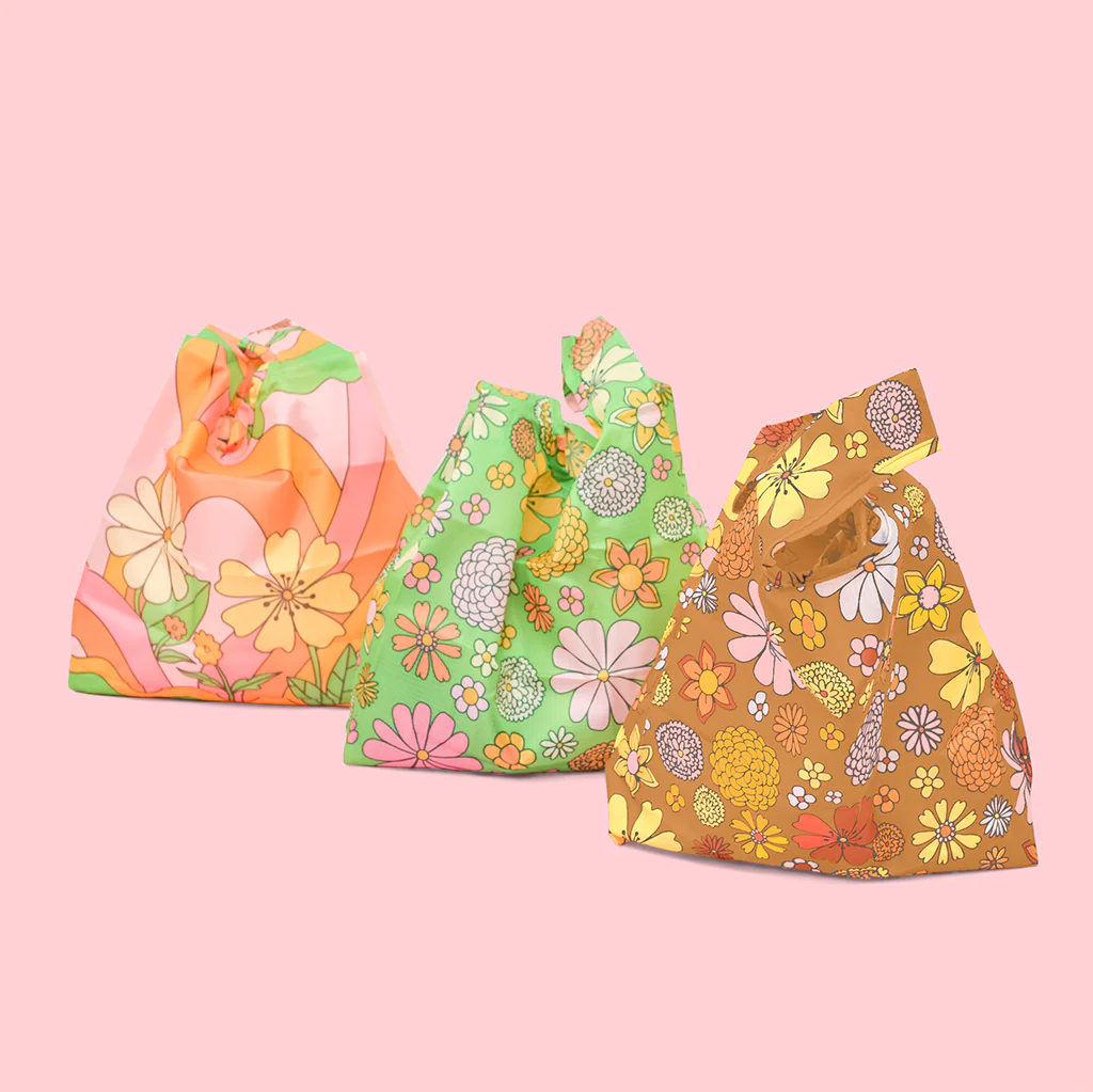 Reusable Tote - FLOWER POWER - Image 2