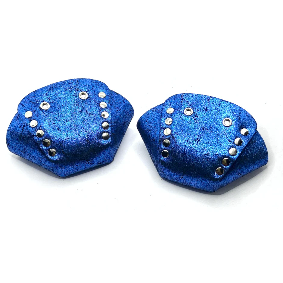 Suede Toe Caps by Rollerstuff - METALLIC/EMBOSSED - Image 18