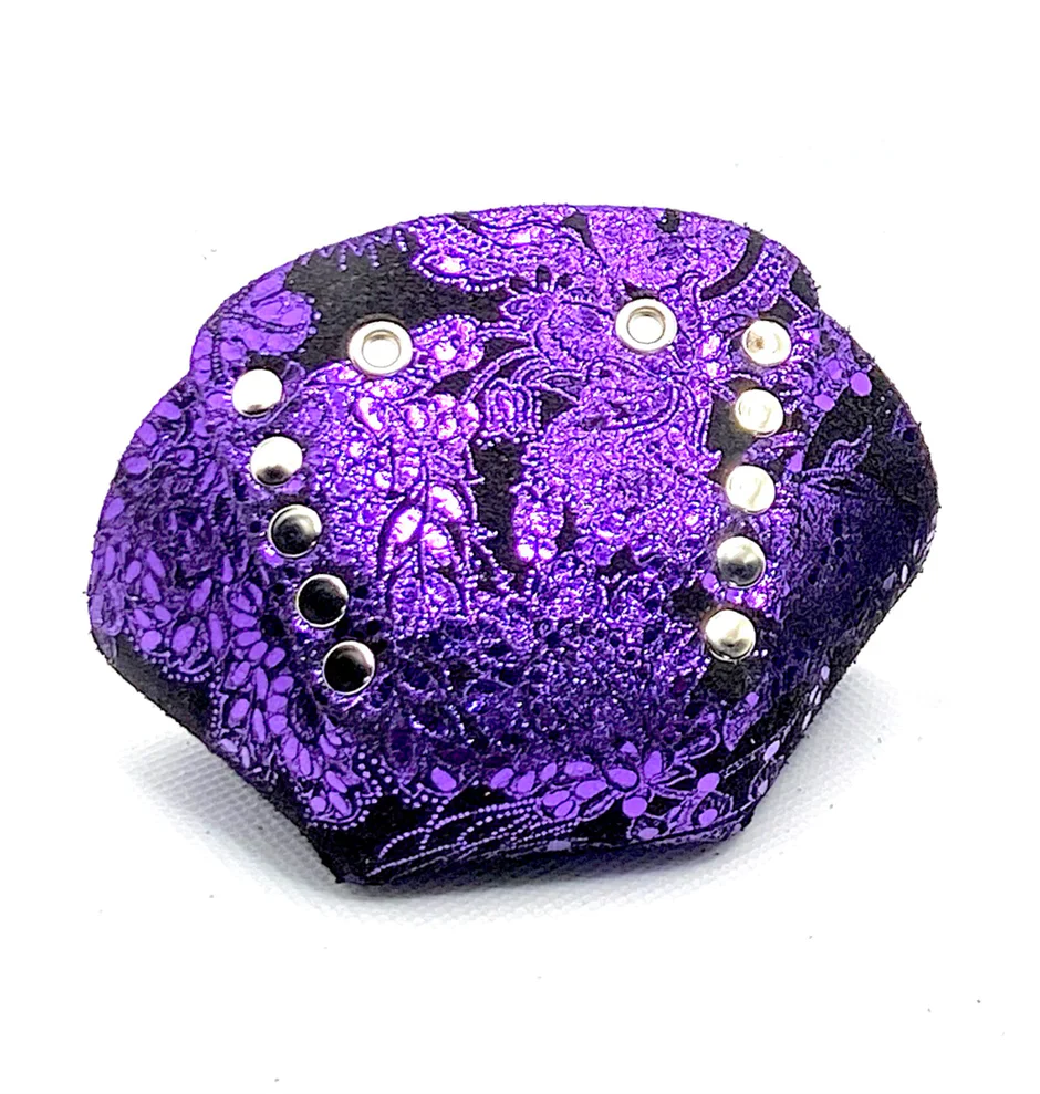 Suede Toe Caps by Rollerstuff - METALLIC/EMBOSSED - Image 6