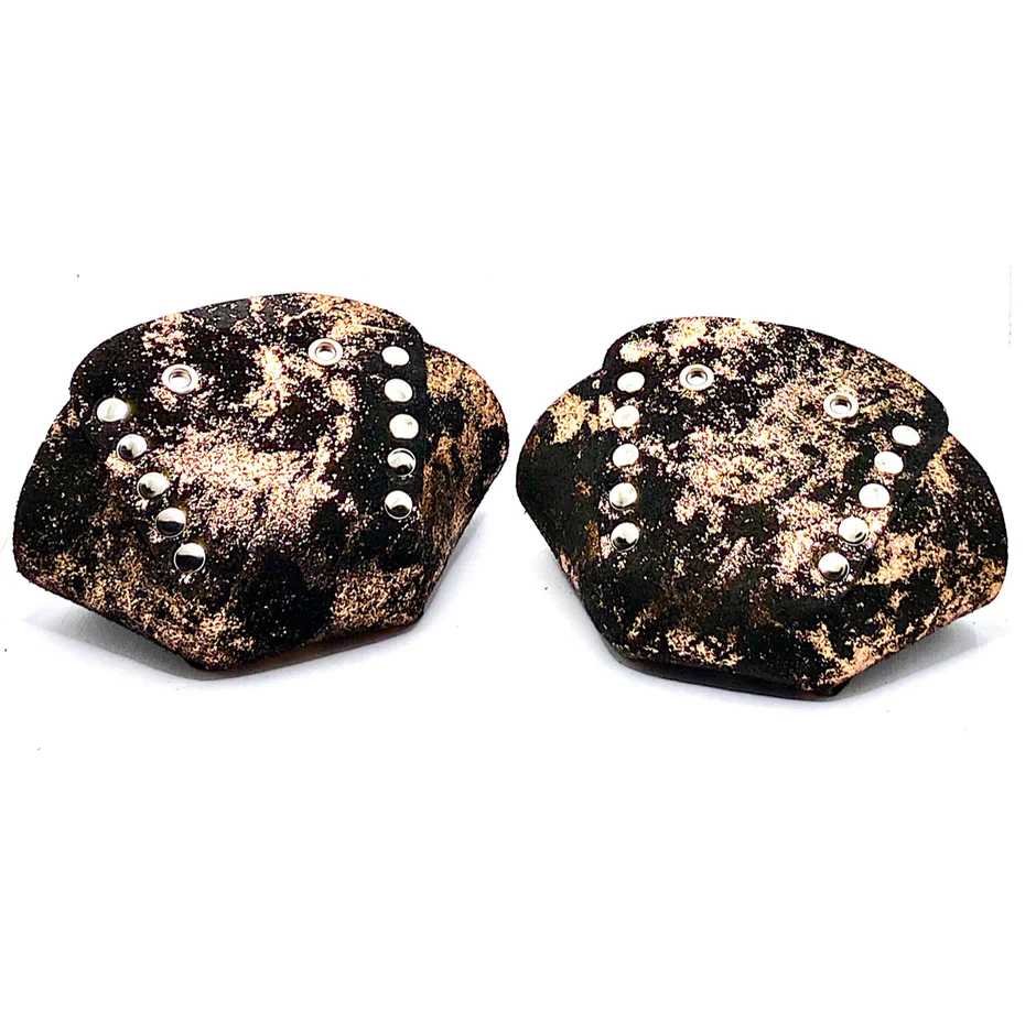 Suede Toe Caps by Rollerstuff - METALLIC/EMBOSSED - Image 7