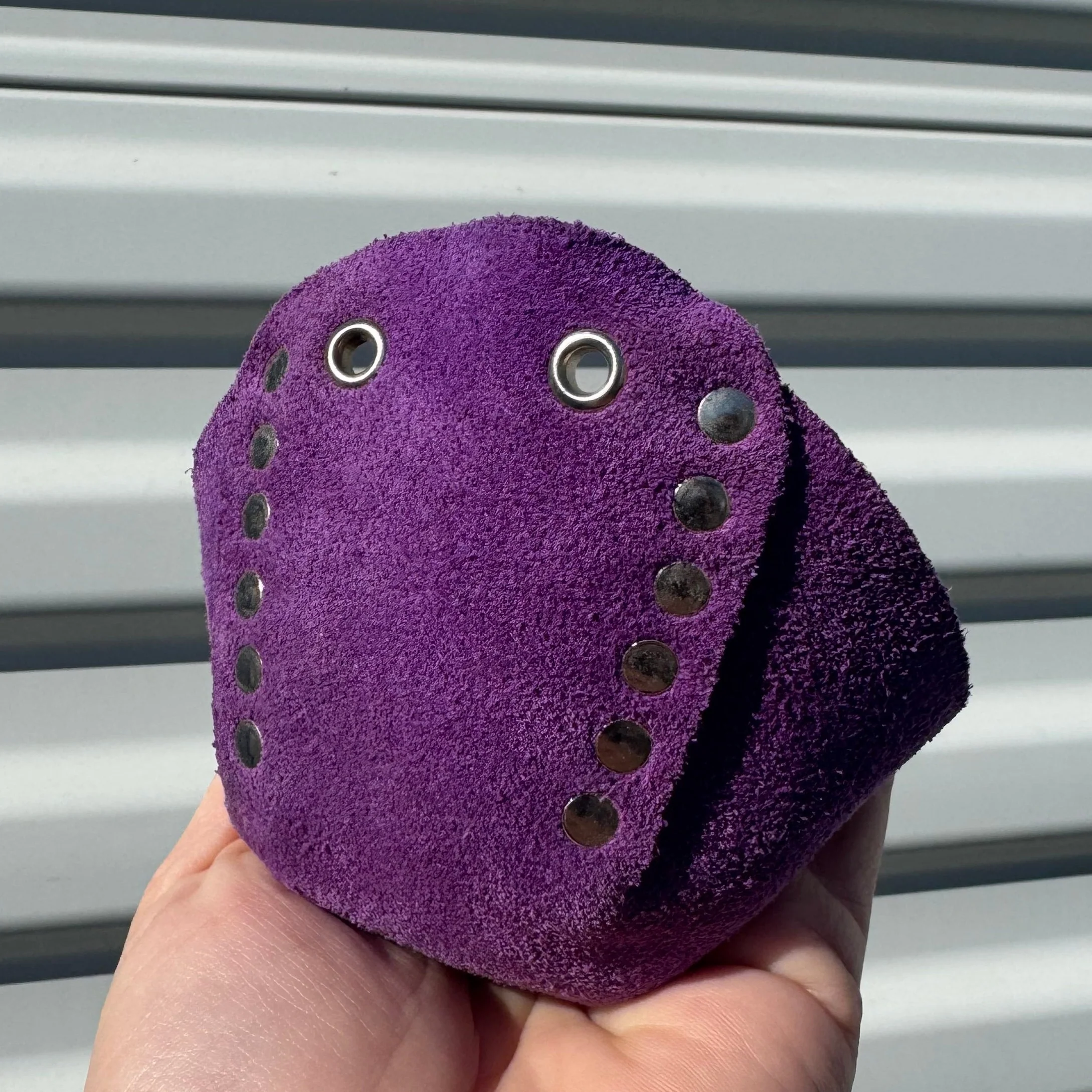 Suede Toe Cap - PURPLE *SINGLE*