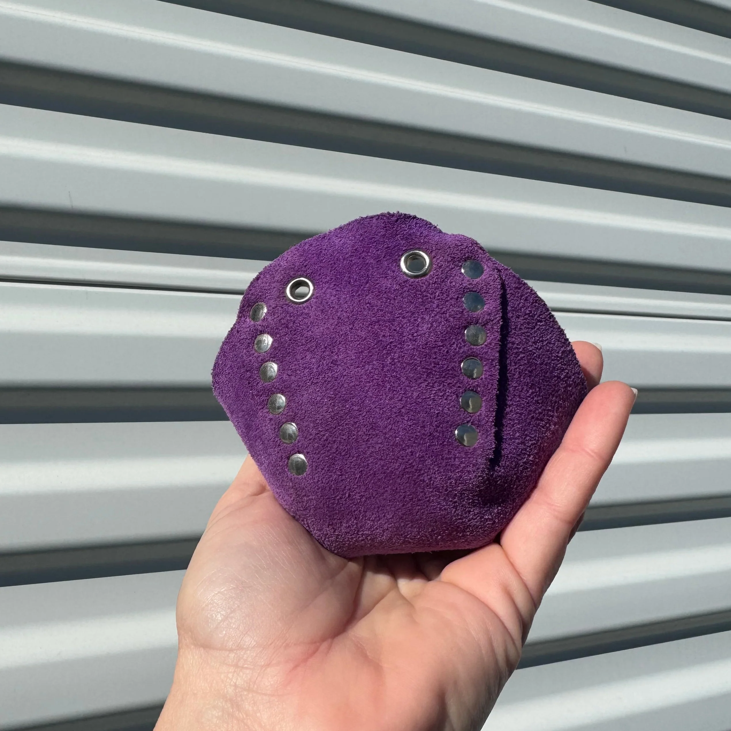 Suede Toe Cap - PURPLE *SINGLE* - Image 4